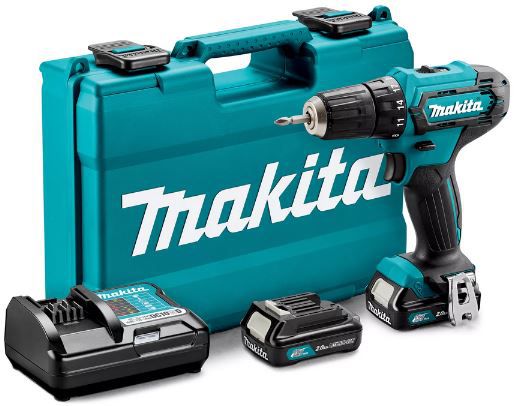 Makita DF333DWAE Akku Bohrschrauber mit 2 Akkus & Ladegerät für 118,99€ (statt 139€)