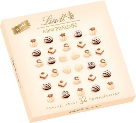 Lindt Mini Pralines mit weißer Schokolade, 163 g für 7,99€ (statt 11€)