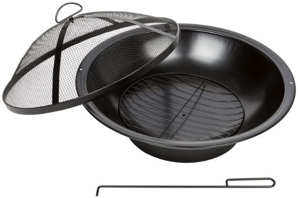 Grillmeister Feuerstelle mit Schürhaken für 33,94€ (statt 41€)