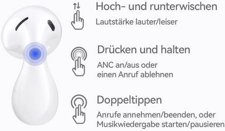 Huawei FreeBuds 5 In Ear Kopfhörer mit ANC für 107,56€ (statt 121€)