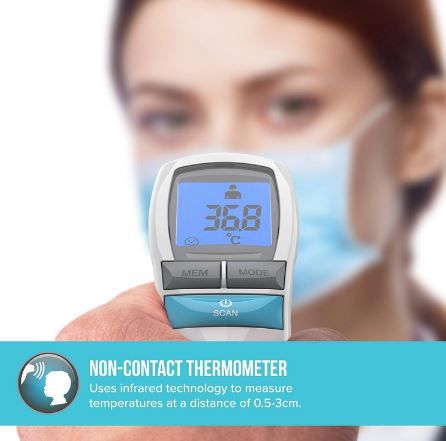 HoMedics No Touch Infrarot Thermometer für 14,99€ (statt 27€)