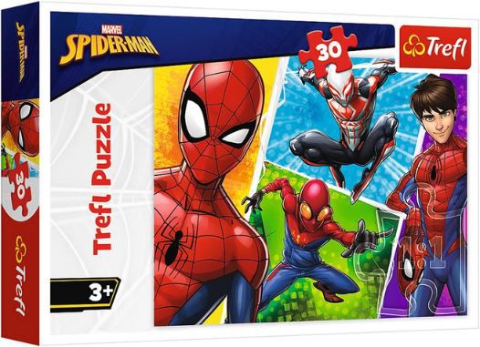 Trefl 18242 Spiderman & Miguel Kinderpuzzle, 30 Teile für 5,60€ (statt 9€)