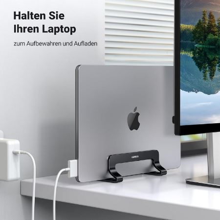 UGREEN Vertikaler Laptopständer aus Aluminium für 12,59€ (statt 19€)