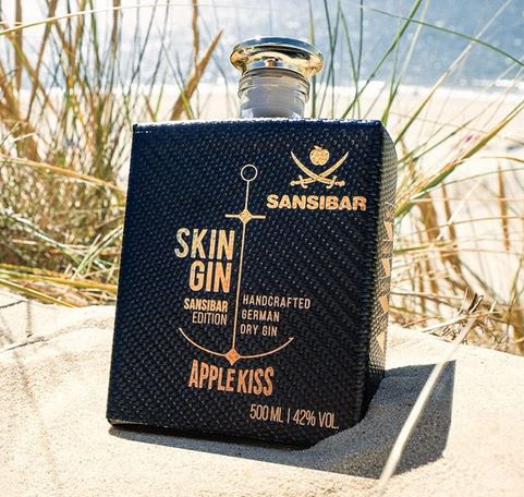 Skin Gin Sansibar Apple Kiss, 0,5L, 42% für 33,92€ (statt 46€)