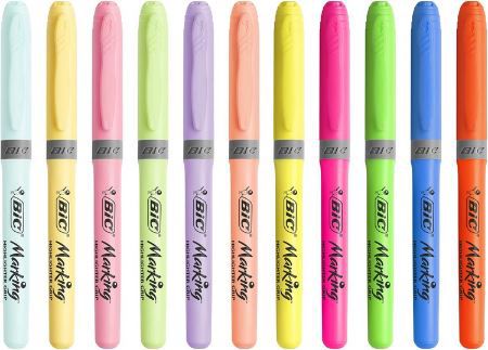 24er Pack BIC Highlighter Textmarker inkl. Pastell für 12,24€ (statt 15€)