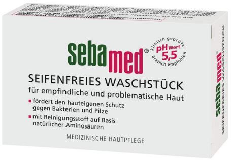 sebamed Seifenfreies Waschstück mit Vitamin E & Panthenol, 150g ab 1,48€ (statt 2€)