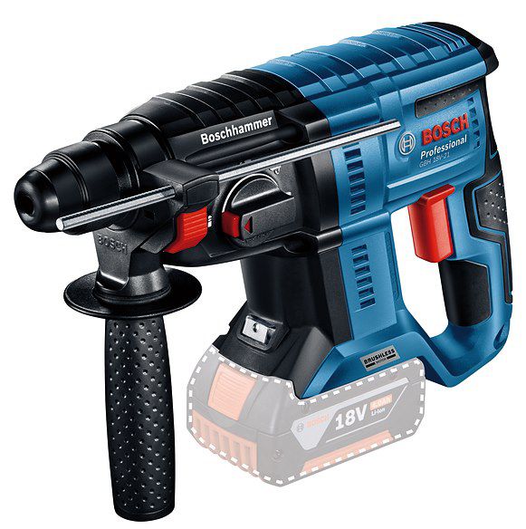 Bosch GBH 18V 21 Professional Bohrhammer Solo für 139,95€ (statt 158€)