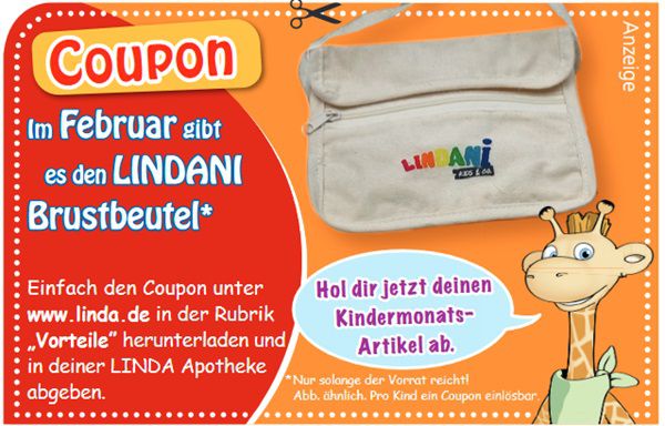 Linda Apotheken: Einen LINDANI Brustbeutel GRATIS