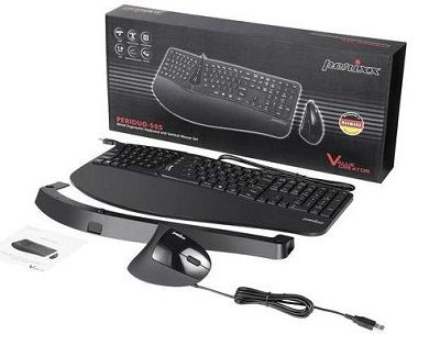Perixx Periduo 505 Ergonomische Tastatur und Maus Desktop Set für 43,74€ (statt 56€)