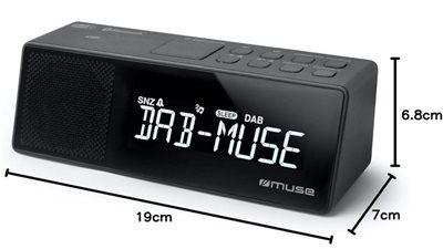 Muse M 172 DBT Uhrenradio mit Bluetooth für 67,90€ (statt 80€)