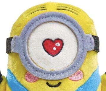 Schmidt Spiele Plüschfigur Minions Stuart verliebt (15 cm) für 10,29€ (statt 13€)