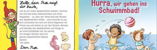 Pixi Buch Hurra, wir gehen ins Schwimmbad für alle gratis