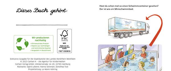 Geht noch! Pixi Buch gratis: Hurra, wir gehen ins Schwimmbad