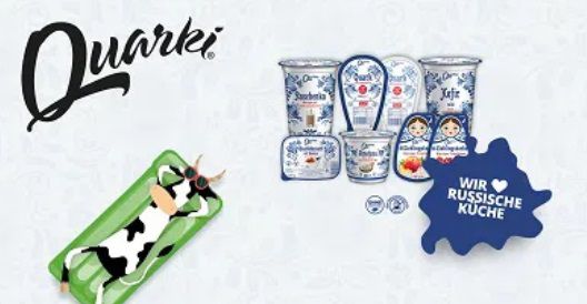 Quarki Produkte gratis ausprobieren sowie Gewinnspielteilnahme