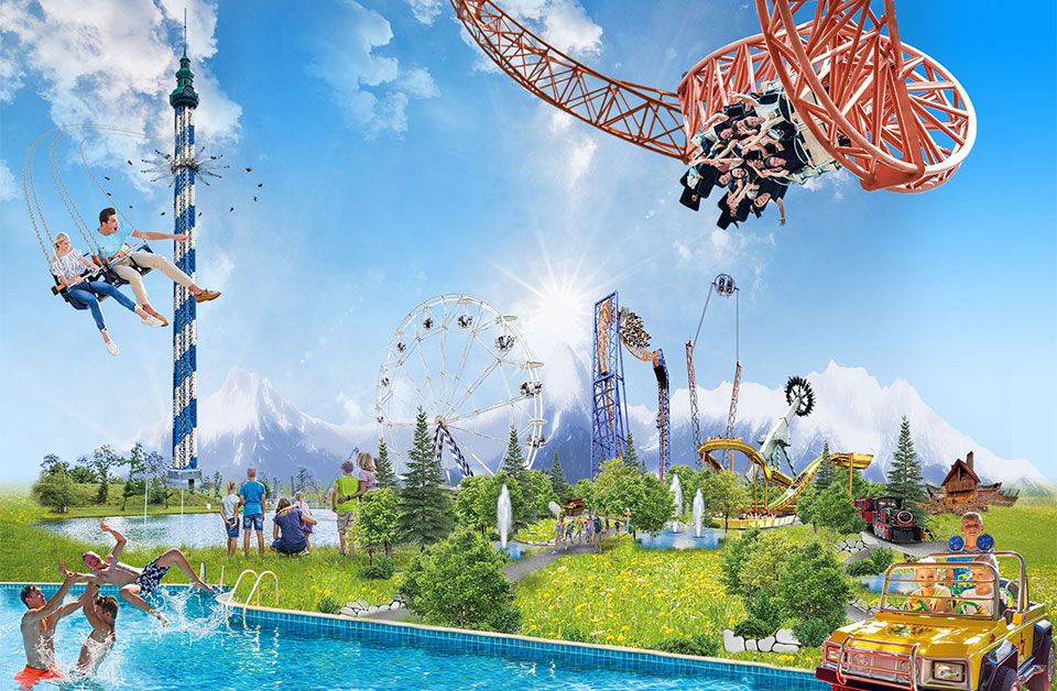 Freier Eintritt am 27.04. & 28.04.2024 für Wintergeburtstagskinder im Skyline Park