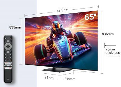 TCL 65T8A 65 Zoll QLED TV mit HDR für 699€ (statt 839€)