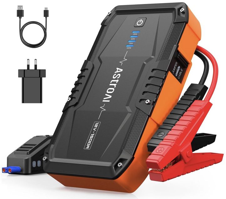 AstroAI S8 1500A Starthilfe & Powerbank für 31,99€ (statt 40€)