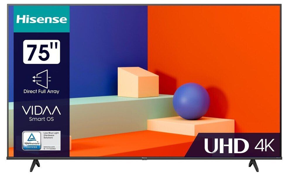 Hisense 75A6K LED UHD HDR Smart TV für 724€ (statt 835€)
