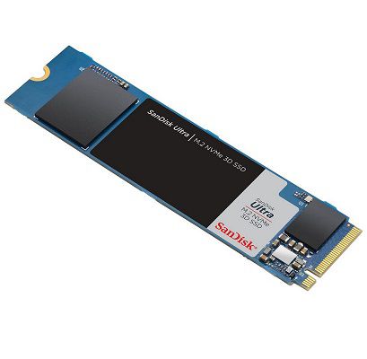 SanDisk Ultra M.2 NVMe 3D 500GB für 49,99€ (statt 71€)