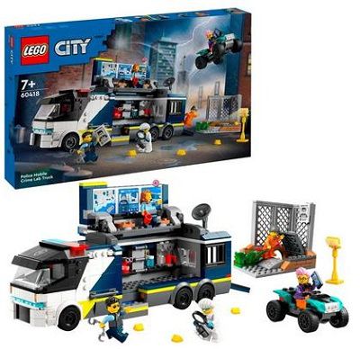 LEGO Polizeitruck mit Labor (60418) für 32,99€ (statt 35€)