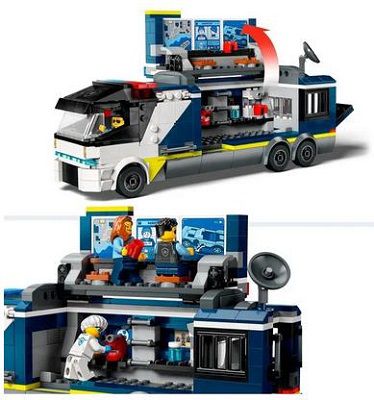 LEGO Polizeitruck mit Labor (60418) für 32,99€ (statt 35€)