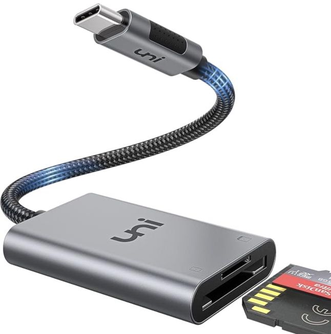 USB C auf SD/MicroSD Kartenleser Adapter für 9,99€ (statt 14€)