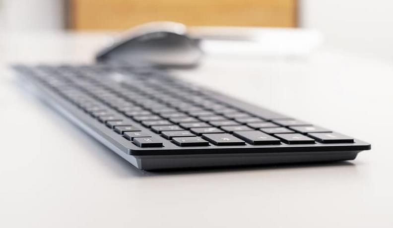 CHERRY DW 9500 SLIM Tas­ta­tur Maus Set kabellos für 59,99€ (statt 80€)