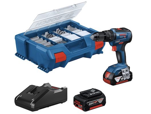 Bosch Akku Schlagbohrschrauber & 2x 4,0 Ah Akku & Ladegerät für 244,94€ (statt 276€)