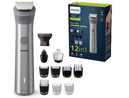 Philips MG5950/15 12 in 1 Barttrimmer und Haarschneider für 44,99€ (statt 65€)