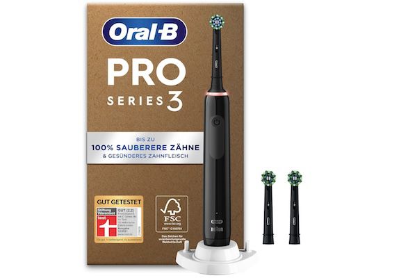 Oral B Pro Series 3 Plus Edition   elektrische Zahnbürste für 59,99€ (statt 83€)