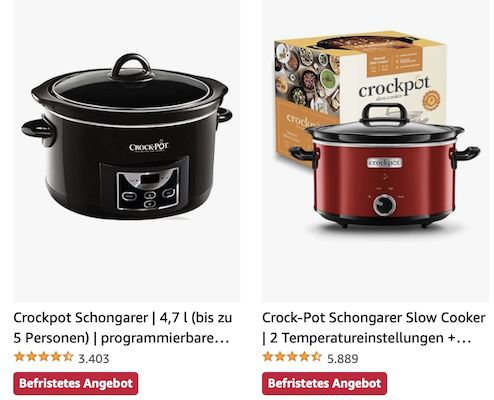 Amazon: Haushaltsgeräte von Crockpot, Breville & more – z.B. Breville Waffeleisen für 59,49€ (statt 70€)