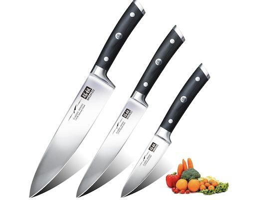SHAN ZU 3 tlg. Küchenmesserset für 39,99€ (statt 46€)