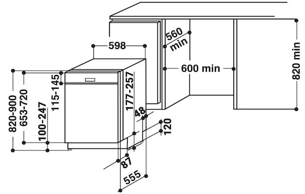 Bauknecht BBC 3T333 PF X Geschirrspüler mit 60cm für 434€ (statt 529€)