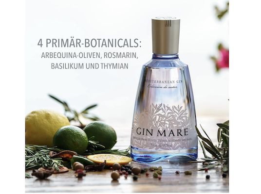 🥃 0,7L Gin Mare   Der mediterrane Gin für 27,40€ (statt 35€)