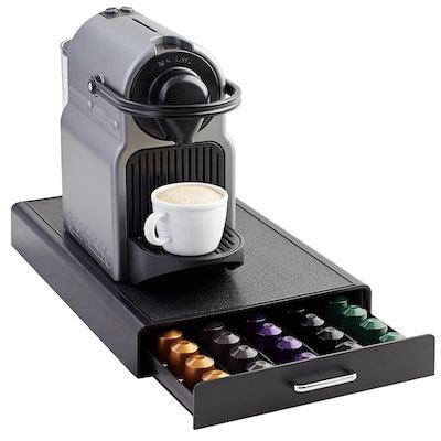 Amazon Basics Nespresso Kaffeekapseln-Schubladenbox für 16€ (statt 22€)