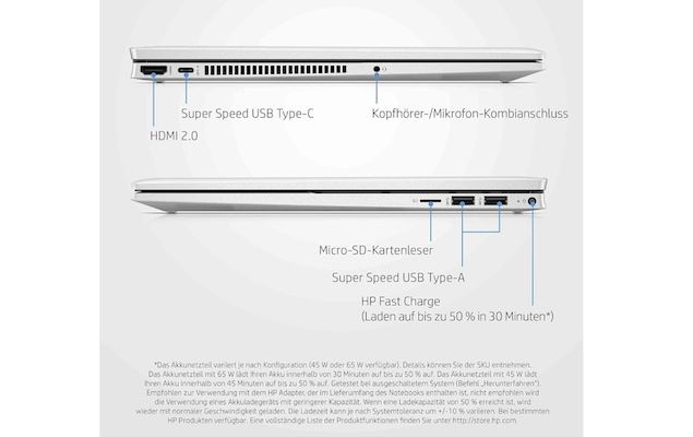HP Pavilion x360 2in1 Convertible Laptop mit 8GB & 512GB für 649€ (statt 761€)