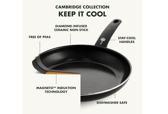 GreenPan Cambridge 8 teiliges Topf  und Pfannenset für 150,60€ (statt 183€)