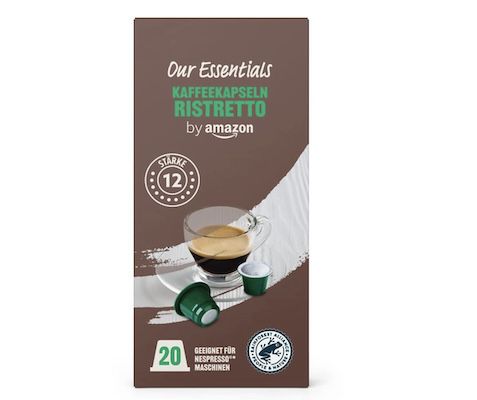 by Amazon Kaffeekapseln Ristretto für 2,63€ (statt 4€)