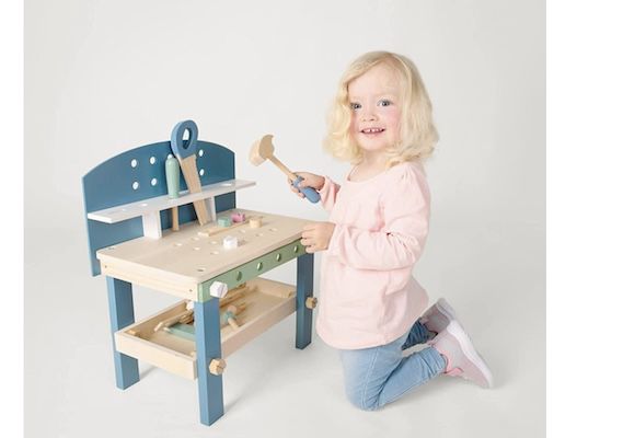 small foot Werkbank Nordic Kompakt aus Holz für 34€ (statt 39€)