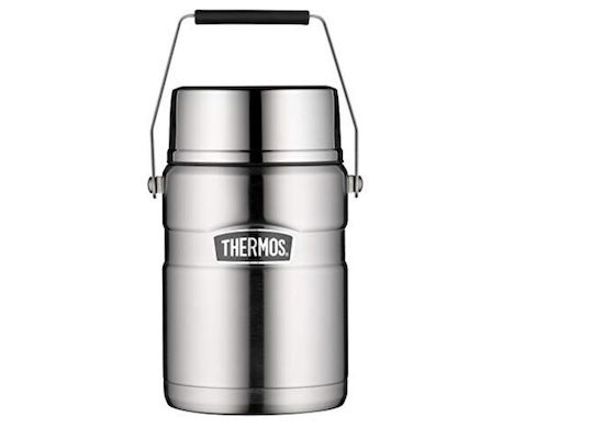 Thermos King Essensbehälter mit 1,2L in Silber für 47,74€ (statt 61€)