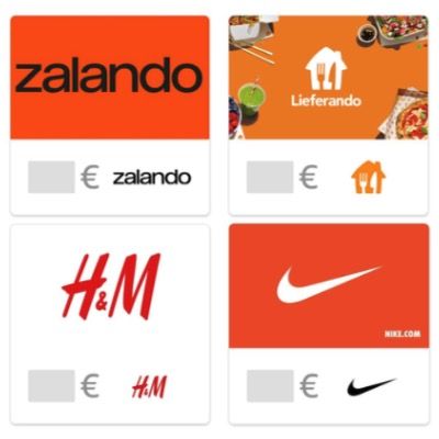 🧨 Amazon: 15% Rabatt auf digitale Geschenkkarten ➡️ Lieferando, Zalando, Flixbus & Flixtrain, H&M