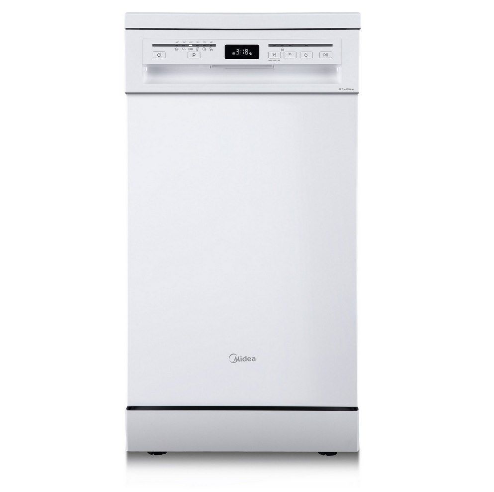 Midea SF 5.45NW Geschirrspüler (45cm) mit App Anbindung für 319€ (statt 370€)