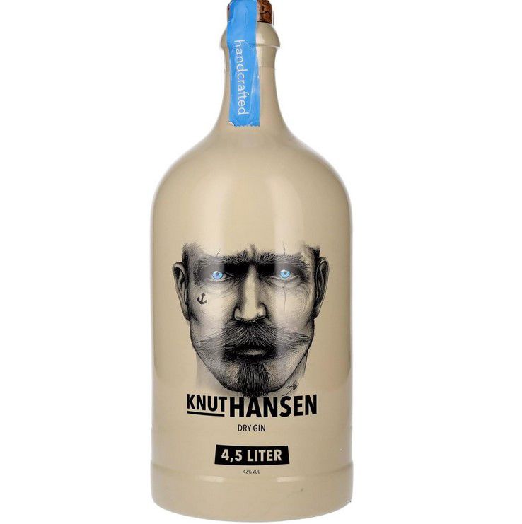 Knut Hansen 4,5l Flasche Dry Gin 42% für 255,89€ (statt 299€)