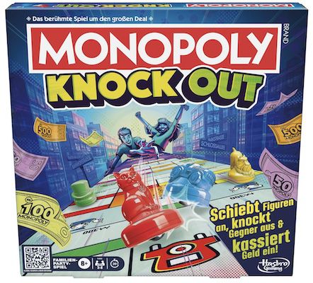 Monopoly Knockout Familien Brettspiel für 16,59€ (statt 24€)