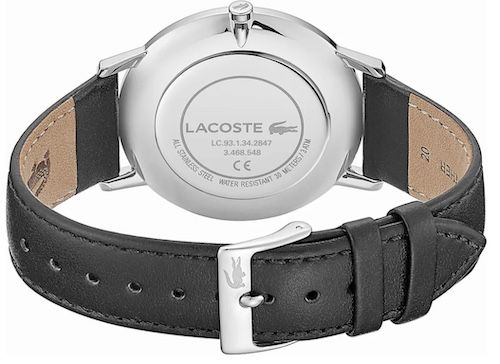 Lacoste Quarzuhr mit Lederarmband für 59€ (statt 165€?)