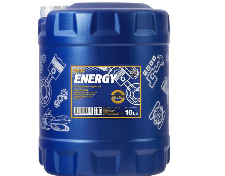 10l MANNOL Energy 5W 30 Motoröl für 30,99€ (statt 36€)