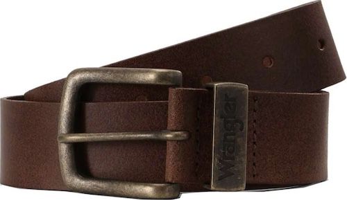 Wrangler Herren Metal Loop Cognac Gürtel für 14,98€ (statt 22€)