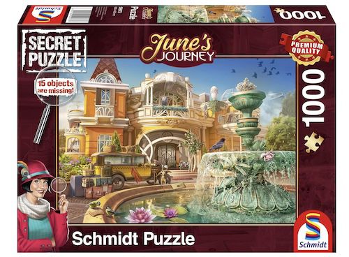 Junes Journey Orchideenanwesen 1.000 Teile Puzzle für 7,50€ (statt 16€)