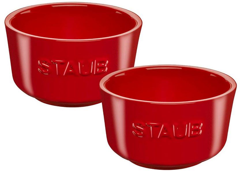 6x Staub Keramik Dessert  Snackschale Auflaufformen für 9,99€ (statt 25€)