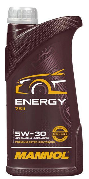 6l MANNOL Energy 5W 30 Motoröl für 22,95€ (statt 32€)